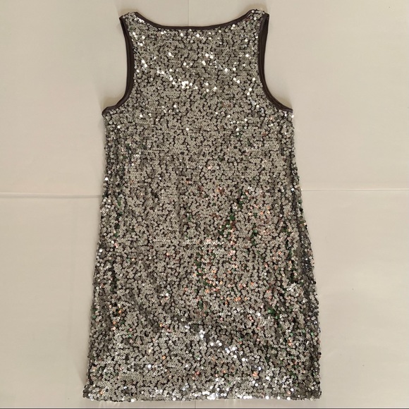 Jolie Size 14 Sequin Dress, Silver/Grey - Picture 5 of 11
